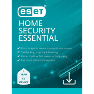 ESET Home Security Essential – 10 dispositivos. 1 año.